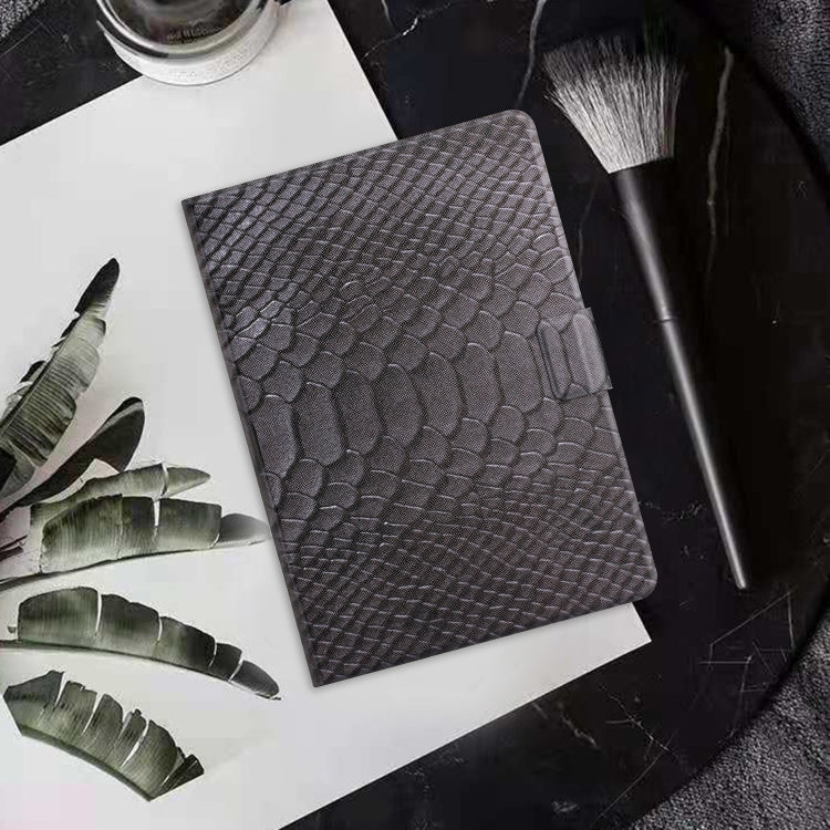 For Amazon Kindle Fire Max 11 Crocodile Texture Smart Leather Tablet Case(Black) - free shipping - PMC TechLife - Order now!