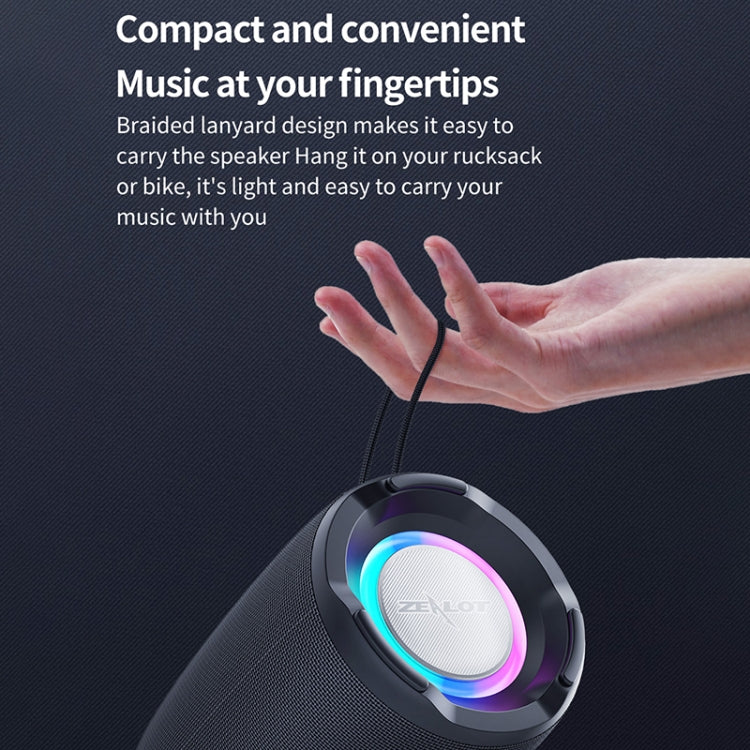 Zealot S61 IPX6 Waterproof Portable Wireless Bluetooth Speaker(Blue) - free shipping - PMC Jewellery - Order now!