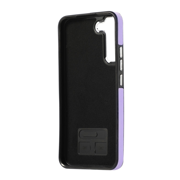 For Samsung Galaxy S23+ 5G Side Leather Magsafe Phone Case(Light Purple) - Galaxy S23+ 5G Cases by PMC TechLife | Online Shopping South Africa | PMC TechLife