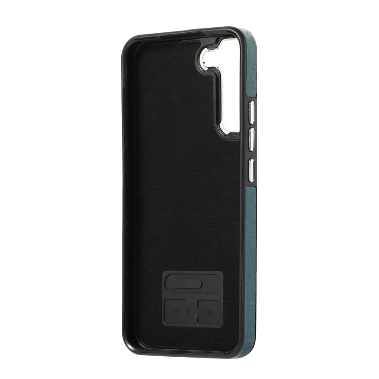 For Samsung Galaxy S23+ 5G Side Leather Magsafe Phone Case(Green) - Galaxy S23+ 5G Cases by PMC TechLife | Online Shopping South Africa | PMC TechLife