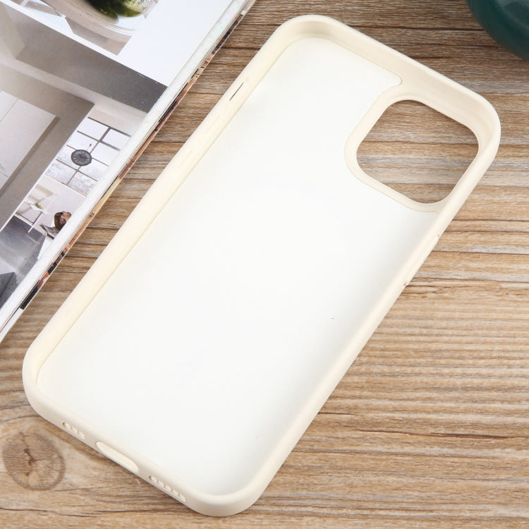 For iPhone 15 MagSafe Liquid Silicone Phone Case(White) - iPhone 15 Cases by PMC TechLife | Online Shopping South Africa | PMC TechLife