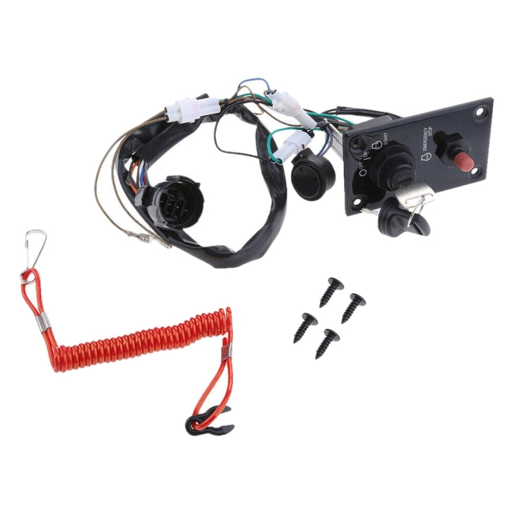 For Suzuki Outboard Key Ignition Switch Single Control Panel Starter Key 37100-96J24 - Marine Accessories & Parts by PMC TechLife | Online Shopping South Africa | PMC TechLife | Buy Now Pay Later Mobicred