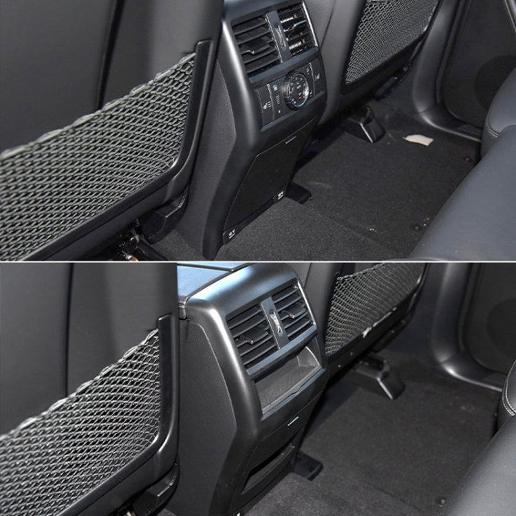 For Mercedes Benz ML320 / GL450 Car Rear Air Conditioner Air Outlet Panel Cover 166 680 7403, Style:Dual Hole(Coffee Brown) - Air Conditioning System by PMC TechLife | Online Shopping South Africa | PMC TechLife | Buy Now Pay Later Mobicred