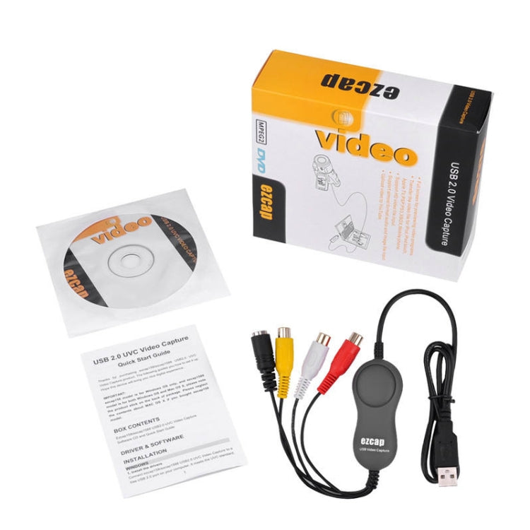 EZCAP 159 USB 2.0 Video Grabber Capture Card Window Mac VLC Media Player - Video Capture Solutions by Ezcap | Online Shopping South Africa | PMC TechLife