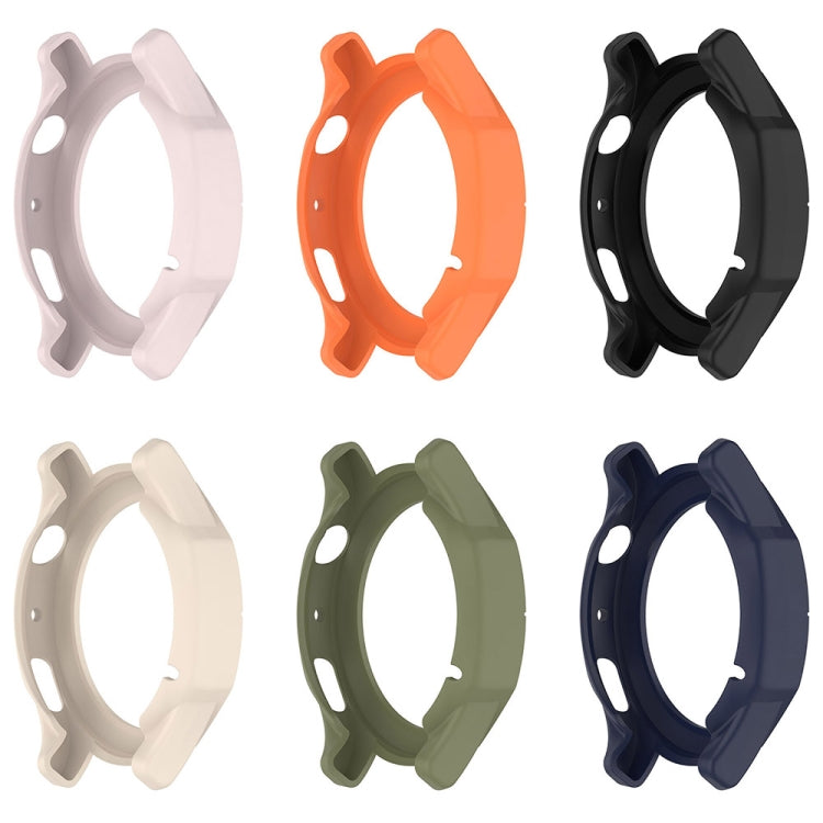 For Amazfit Cheetah / Cheetah Pro Armor Hollow Watch Protective Case(Light Pink) - Watch Cases by PMC TechLife | Online Shopping South Africa | PMC TechLife