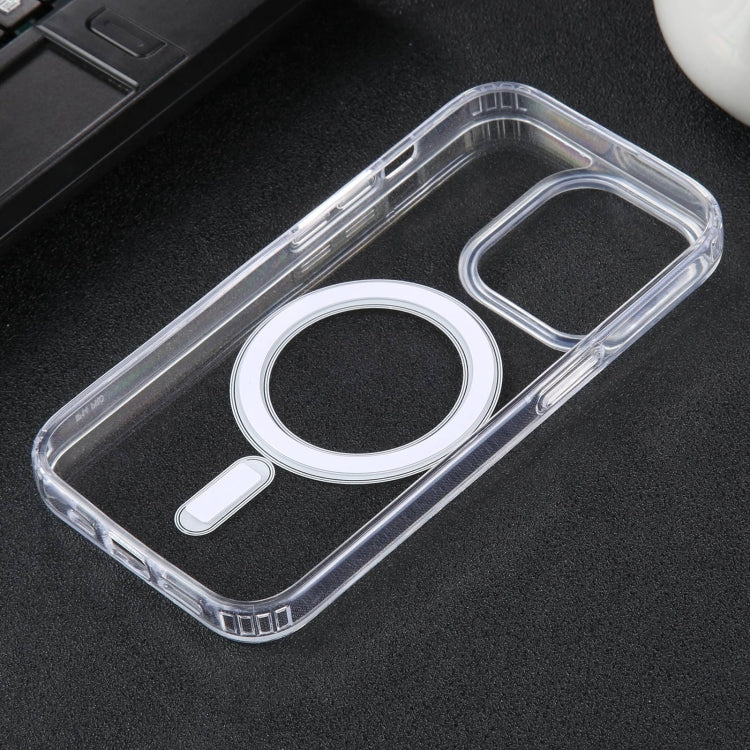 For iPhone 15 GEBEI MagSafe Magnetic Transparent Phone Case(Transparent) - iPhone 15 Cases by GEBEI | Online Shopping South Africa | PMC TechLife