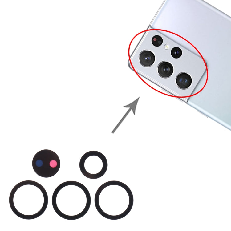 For Samsung Galaxy S21 Ultra 5G SM-G998B 10set Back Camera Lens - free shipping - PMc TechLife - Order now!