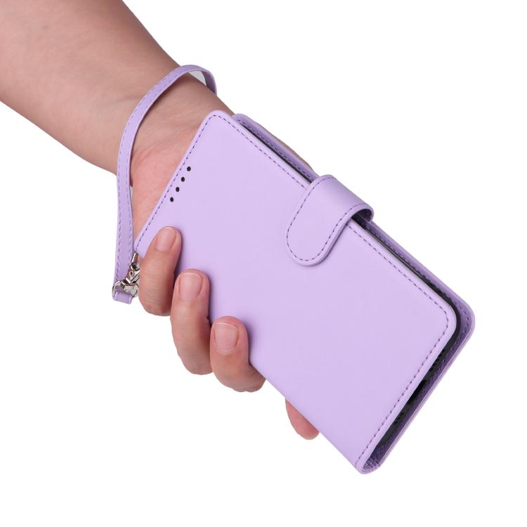 For iPhone 16e BETOPNICE BN-005 2 in 1 Detachable Imitate Genuine Leather Phone Case(Light Purple) - free shipping - PMc TechLife - Order now!