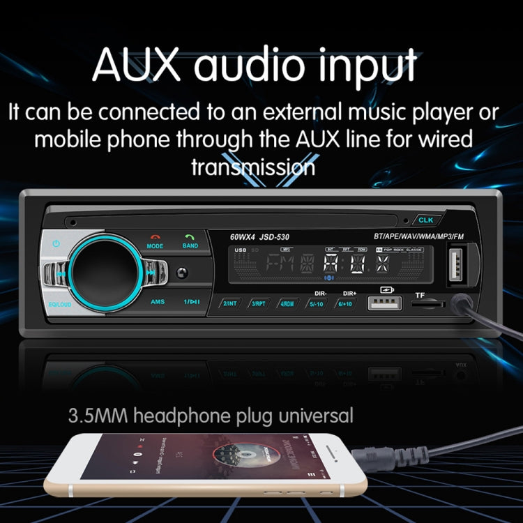 JSD-530 Bluetooth 5.0 Car MP3 Player Support FM / Smart Voice Assistant / Mobile APP - Car MP3 & MP4 & MP5 by PMC TechLife | Online Shopping South Africa | PMC TechLife | Buy Now Pay Later Mobicred