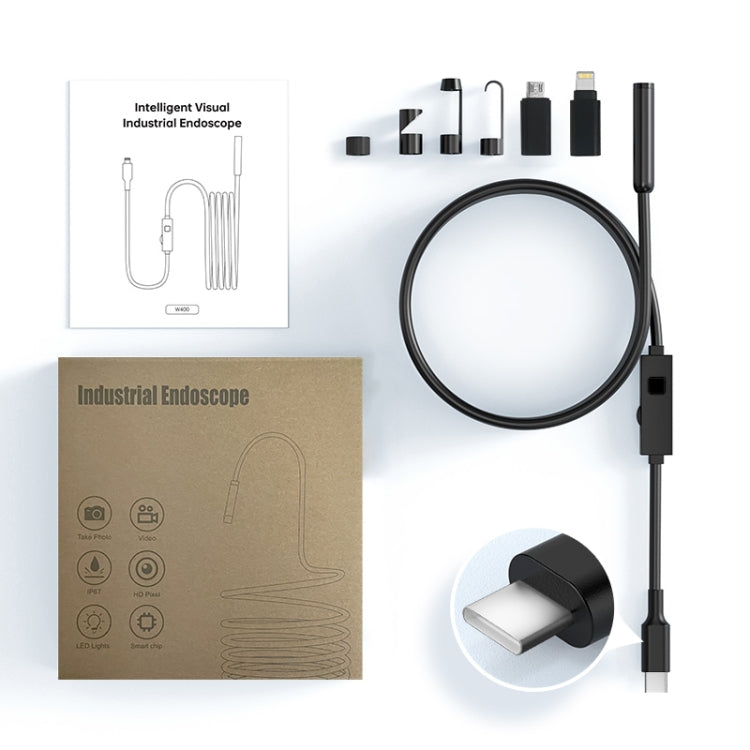 YP105 8mm Lenses 2MP HD Industry Endoscope Support Mobile Phone Direct Connection, Length:10m - by PMC TechLife | Online Shopping South Africa | PMC TechLife | Buy Now Pay Later Mobicred