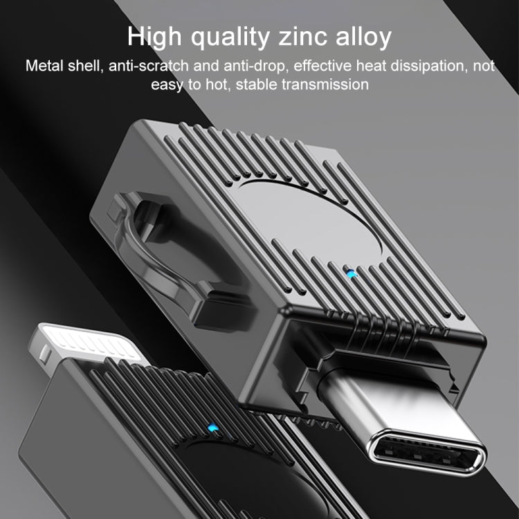 USB to USB-C / Type-C Multifunction Travel Case Shape Apapter(Silver) - free shipping - PMC Jewellery - Order now!