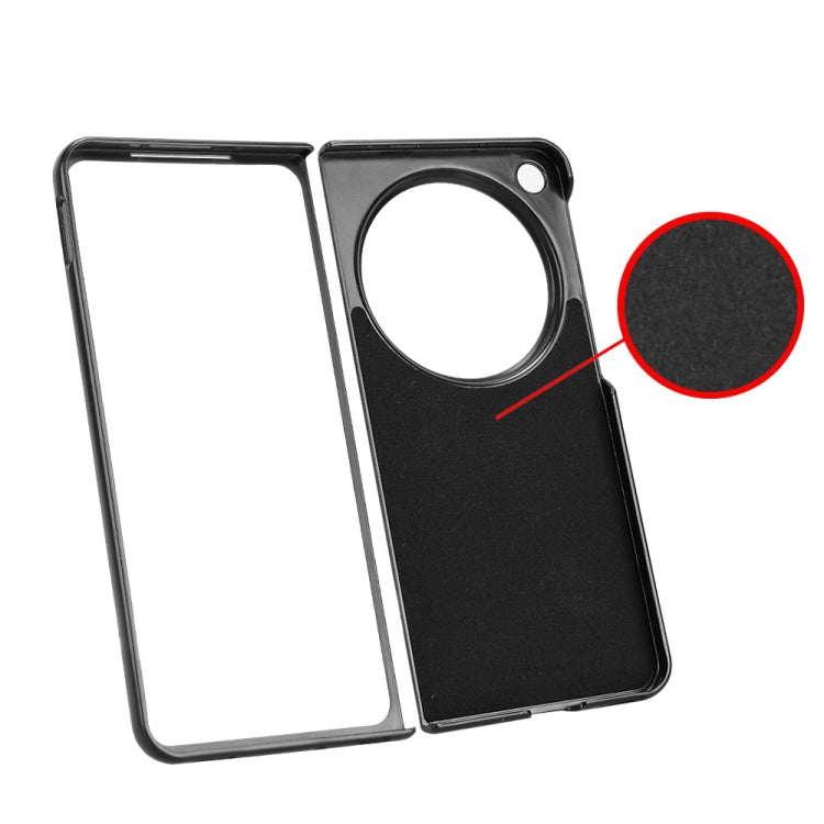 For OPPO Find N3 Litchi Texture Back Cover Phone Case(Black) - Find N3 Cases by PMC TechLife | Online Shopping South Africa | PMC TechLife | Buy Now Pay Later Mobicred