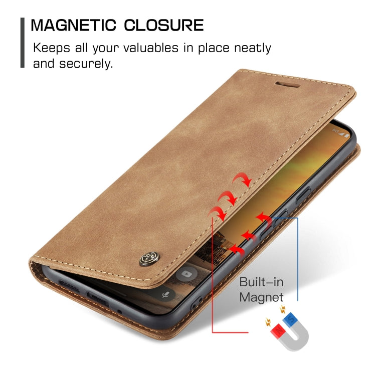 For Google Pixel 9 / 9 Pro CaseMe 013 Multifunctional Horizontal Flip Leather Phone Case(Brown) - free shipping - PMC TechLife - Order now!