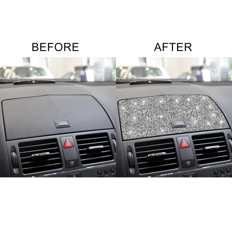 For Mercedes-Benz C-class W204 2007-2010 Car Console Navigation Diamond Decorative Sticker, Left and Right Drive - Car Interior Mouldings by PMC TechLife | Online Shopping South Africa | PMC TechLife | Buy Now Pay Later Mobicred