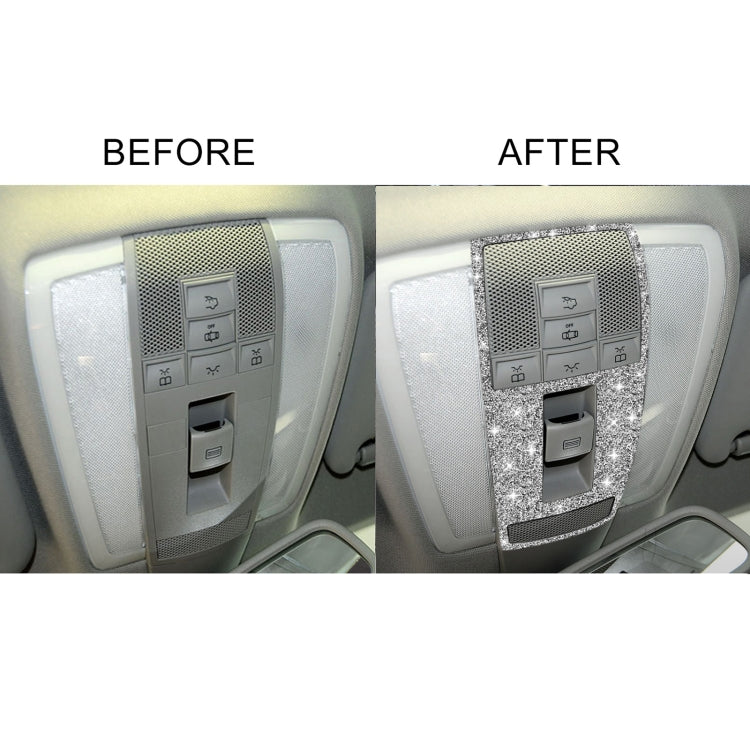 For Mercedes-Benz C-class W204 2007-2013 Car Reading Light Diamond Decorative Sticker, Left and Right Drive - Car Interior Mouldings by PMC TechLife | Online Shopping South Africa | PMC TechLife | Buy Now Pay Later Mobicred
