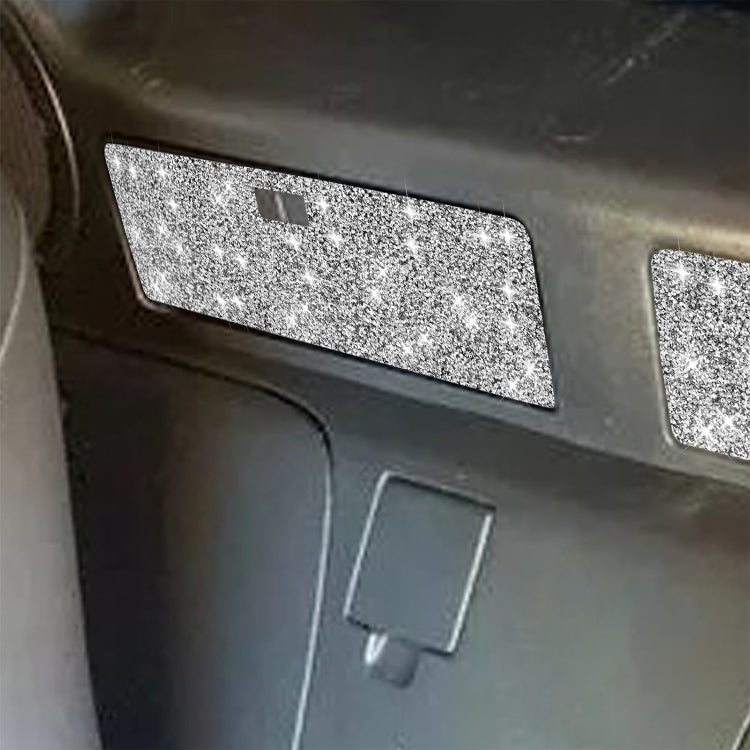 For Nissan 350Z 2003-2009 2pcs Car Storage Box Diamond Decorative Sticker,Left and Right Drive Universal - Car Interior Mouldings by PMC TechLife | Online Shopping South Africa | PMC TechLife | Buy Now Pay Later Mobicred