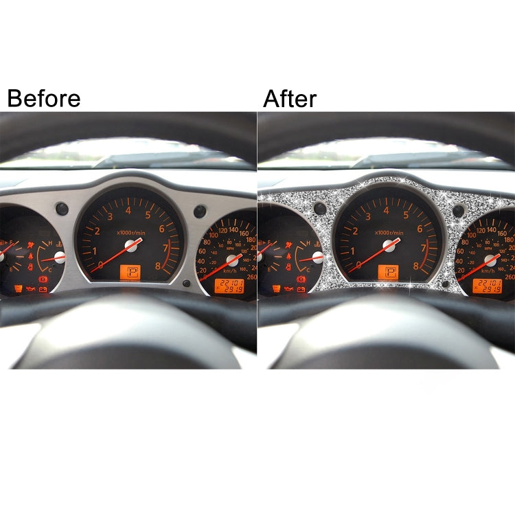 For Nissan 350Z 2003-2009 Car Speedometer Diamond Sticker,Left and Right Drive Universal - Car Interior Mouldings by PMC TechLife | Online Shopping South Africa | PMC TechLife | Buy Now Pay Later Mobicred