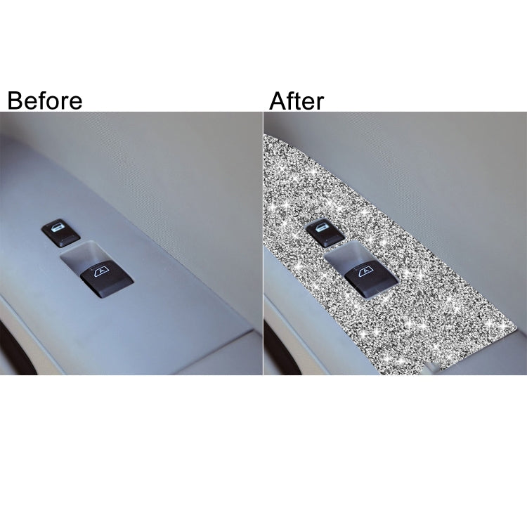 For Nissan 350Z 2006-2009 Car Glass Lifting Diamond Sticker, Left Drive - Car Interior Mouldings by PMC TechLife | Online Shopping South Africa | PMC TechLife | Buy Now Pay Later Mobicred