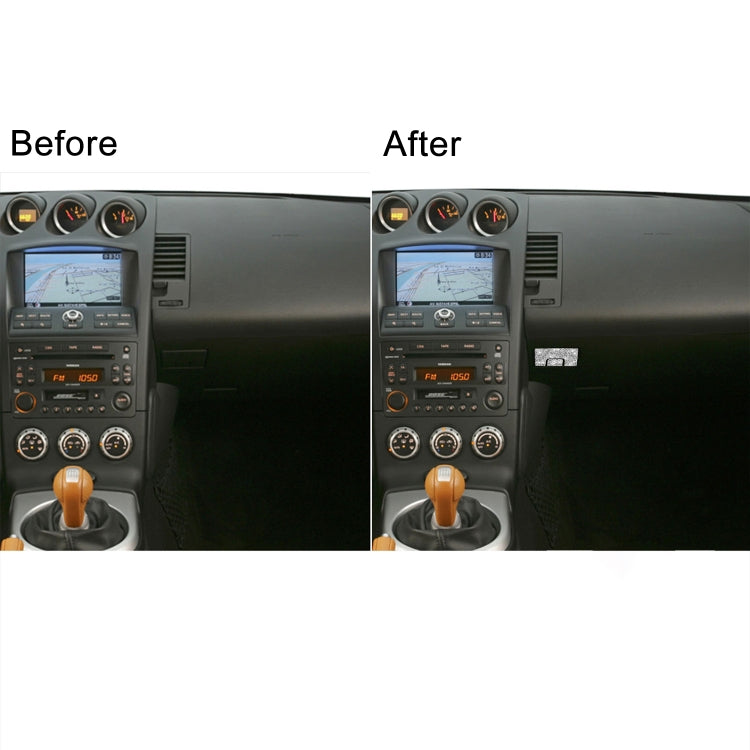 For Nissan 350Z 2006-2009 Car Passenger Storage Door Handle Diamond Sticker,Left and Right Drive Universal - Car Interior Mouldings by PMC TechLife | Online Shopping South Africa | PMC TechLife | Buy Now Pay Later Mobicred