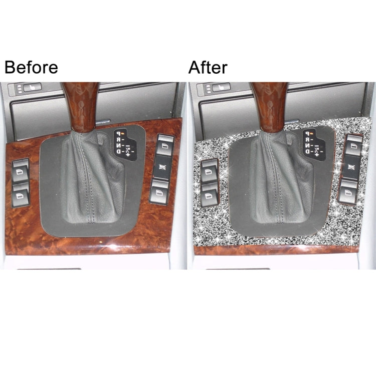 For BMW Series 3 E46 1998-2005 Car Center Control Panel Diamond Decoration Sticker, Right Drive - Car Interior Mouldings by PMC TechLife | Online Shopping South Africa | PMC TechLife | Buy Now Pay Later Mobicred