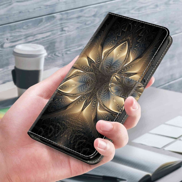 For Motorola Moto G14 Crystal 3D Shockproof Protective Leather Phone Case(Luminous Building) - Motorola Cases by PMC TechLife | Online Shopping South Africa | PMC TechLife | Buy Now Pay Later Mobicred