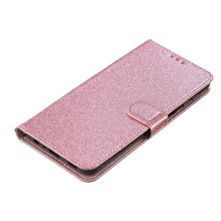 For Honor 90 Lite Glitter Powder Flip Leather Phone Case(Rose Gold) - Honor Cases by PMC TechLife | Online Shopping South Africa | PMC TechLife
