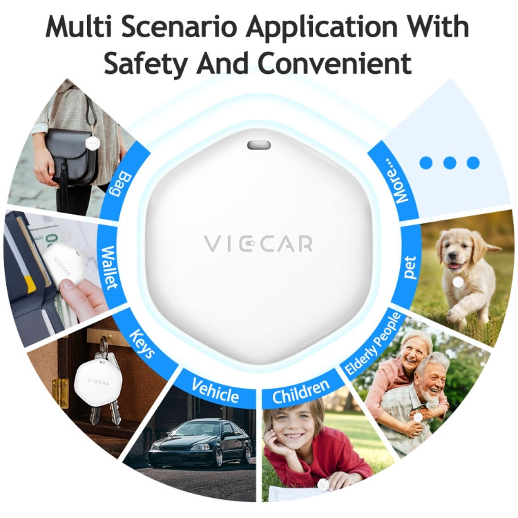 VIECAR DW01 Car Key Anti-lost Detection Wireless Location Tracker - Car Tracker by PMC TechLife | Online Shopping South Africa | PMC TechLife | Buy Now Pay Later Mobicred