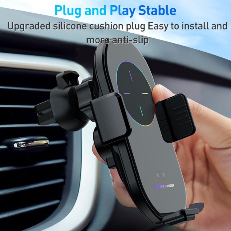 A7s Infrared lnduction Wireless Fast Charging Air Outlet Car Holder - Wireless Charger Holders by PMC TechLife | Online Shopping South Africa | PMC TechLife | Buy Now Pay Later Mobicred