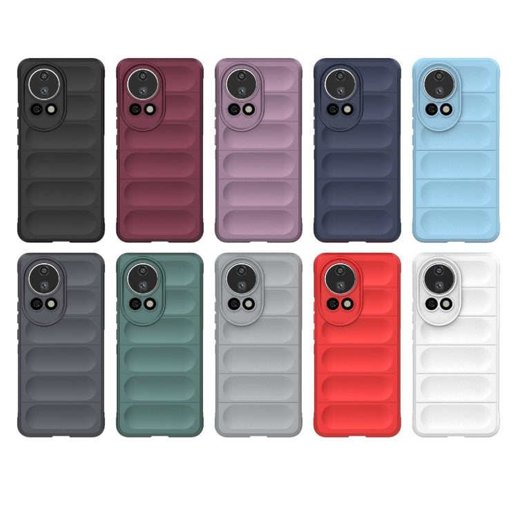 For Huawei nova 12 Ultra / 12 Pro Magic Shield TPU + Flannel Phone Case(Light Blue) - Huawei Cases by PMC TechLife | Online Shopping South Africa | PMC TechLife | Buy Now Pay Later Mobicred
