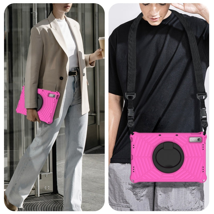 For Lenovo Tab P11 Gen2/P11 Pro/Pad Pro Spider King Silicone Protective Tablet Case(Rose Red) - Lenovo by PMC TechLife | Online Shopping South Africa | PMC TechLife | Buy Now Pay Later Mobicred