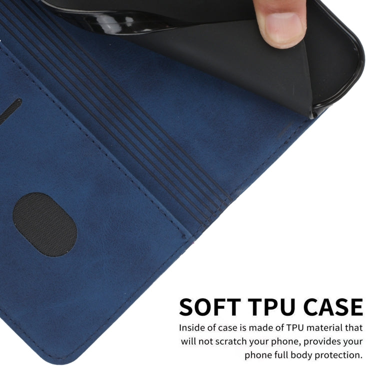 For Tecno Spark Go 2024 / POP 8 Diamond Splicing Skin Feel Magnetic Leather Phone Case(Blue) - Tecno Cases by PMC Jewellery | Online Shopping South Africa | PMC Jewellery | Buy Now Pay Later Mobicred