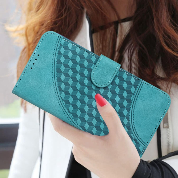 For Motorola Moto G Power 5G 2024 YX0060 Elephant Head Embossed Phone Leather Case with Lanyard(Light Blue) - Motorola Cases by PMC Jewellery | Online Shopping South Africa | PMC Jewellery | Buy Now Pay Later Mobicred