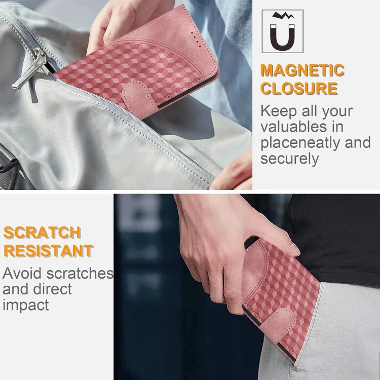 For Huawei Pura 70 Pro / Pura 70 Pro+ Elephant Head Embossed Phone Leather Case with Lanyard(Pink) - free shipping - PMC Jewellery - Order now!