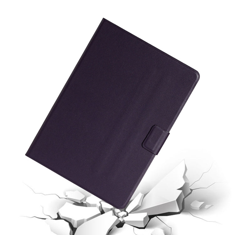 For Lenovo Tab P12 2023 / TB370FU Pure Color Smart Leather Tablet Case(Purple) - Lenovo by PMC TechLife | Online Shopping South Africa | PMC TechLife | Buy Now Pay Later Mobicred