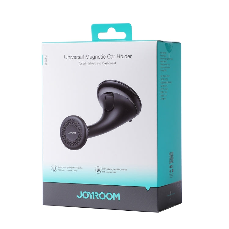 JOYROOM JR-ZS356 Magnetic Car Suction Cup Phone Holder(Black) - Car Holders by JOYROOM | Online Shopping South Africa | PMC TechLife | Buy Now Pay Later Mobicred