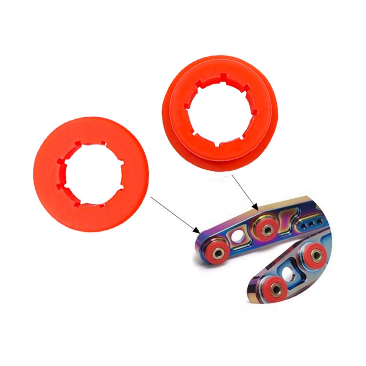 For Skunk2 EG EK LCA Control Arms Front Lower Rear Replacement Bushing Kit(Red) - Engine Fittings by PMC TechLife | Online Shopping South Africa | PMC TechLife | Buy Now Pay Later Mobicred
