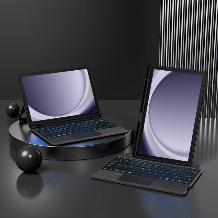 For Samsung Galaxy Tab A9+ X210 YJ-A9+ Split Bluetooth Keyboard Leather Tablet Case - Samsung Keyboard by PMC TechLife | Online Shopping South Africa | PMC TechLife