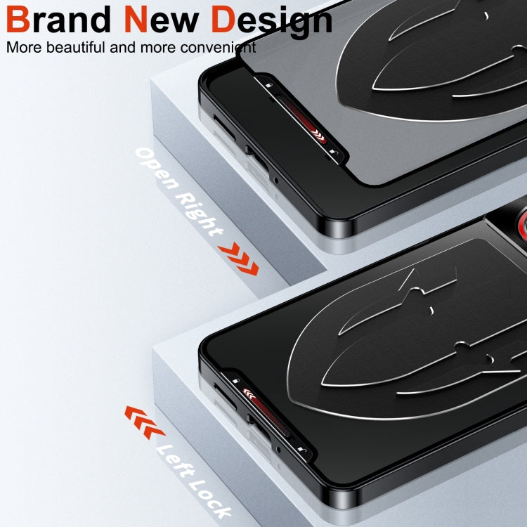 For ZTE nubia Z60 Ultra Leading Metal Cooling Phone Case(Black) - ZTE Cases by PMC TechLife | Online Shopping South Africa | PMC TechLife | Buy Now Pay Later Mobicred