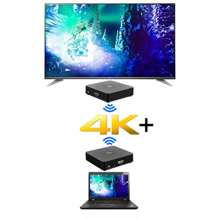 Measy W2H 60GHz 4K+ Ultra HD Wireless Transmission Kit, Transmission Distance: 50m(EU Plug) - free shipping - PMC Jewellery - Order now!