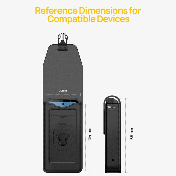 For Ulefone Armor 24 Ulefone Armor Holster Multi-Purpose Phone Pouch Waist Bag(Black) - Ulefone Cases by Ulefone | Online Shopping South Africa | PMC TechLife | Buy Now Pay Later Mobicred