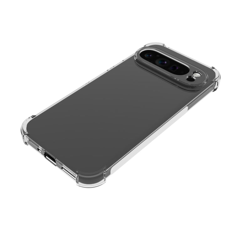 For Google Pixel 9 Pro XL Shockproof Non-slip Thickening TPU Phone Case(Transparent) - free shipping - PMC TechLife - Order now!