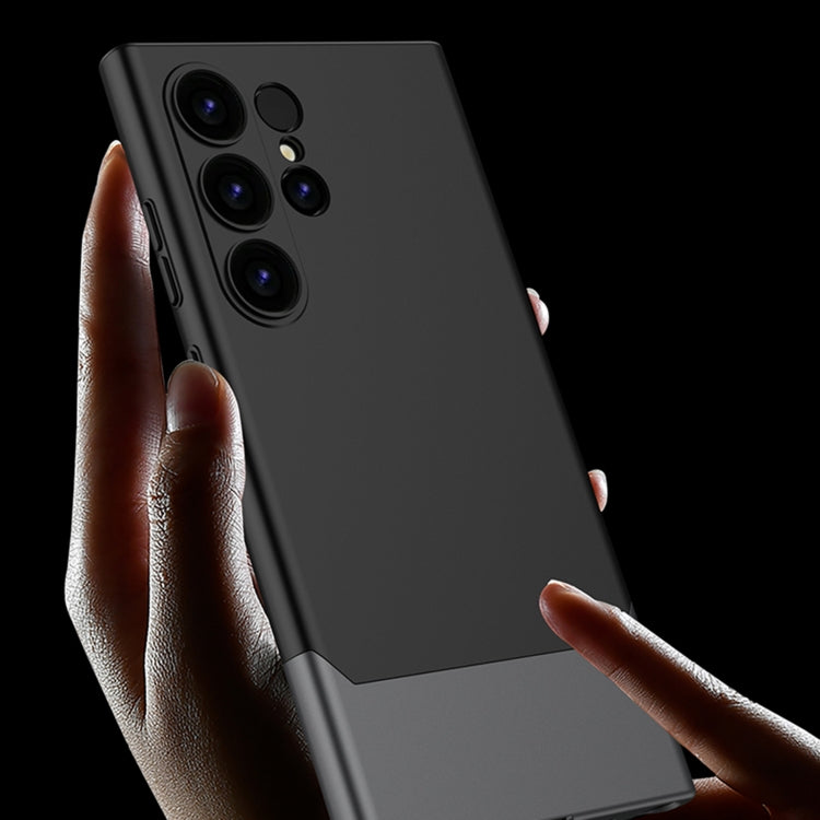 For Samsung Galaxy S24 Ultra 5G GKK Mortise-Tenon Connection Contrast Color Shockproof Phone Case(Red) - free shipping - PMC Jewellery - Order now!