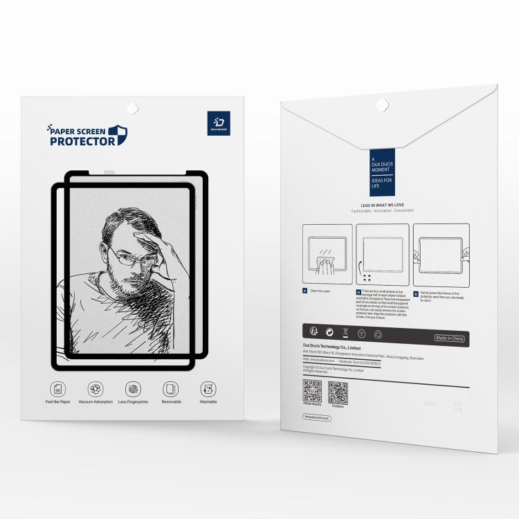 For iPad Pro 11 2024 DUX DUCIS Naad Series Removable Paper-like Screen Protector - iPad Pro 11 2024 Tempered Glass by DUX DUCIS | Online Shopping South Africa | PMC TechLife | Buy Now Pay Later Mobicred