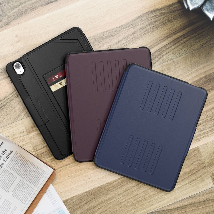 For iPad Air 11 2024 Notebook Magnetic Leather Tablet Case(Navy Blue) - iPad Air 11 2024 Cases by PMC TechLife | Online Shopping South Africa | PMC TechLife | Buy Now Pay Later Mobicred