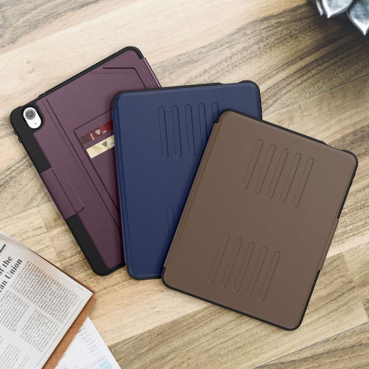For iPad Air 11 2025 / 2024 Notebook Magnetic Leather Tablet Case(Purple) - free shipping - PMC TechLife - Order now!