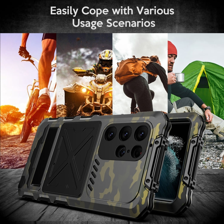 For Samsung Galaxy S24 Ultra 5G R-JUST Life Waterproof Dustproof Shockproof Phone Case(Camouflage) - Galaxy S24 Ultra 5G Cases by R-JUST | Online Shopping South Africa | PMC TechLife | Buy Now Pay Later Mobicred