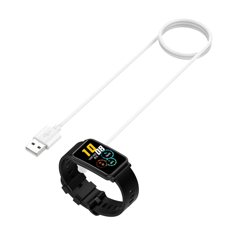 For Samsung Galaxy Fit 3 Watch Magnetic Charging Cable With Chip Protection, Length: 1m(White) - Charger by PMC TechLife | Online Shopping South Africa | PMC TechLife | Buy Now Pay Later Mobicred
