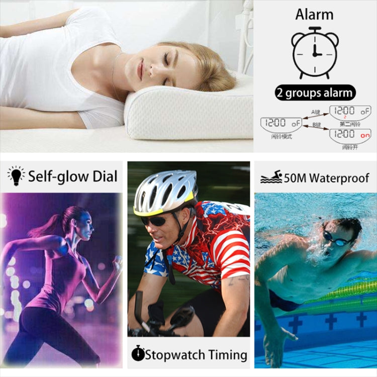 SPOVAN Gemini Outdoor Mountaineering Altitude Barometric Waterproof Sports Watch(Black) - free shipping - PMC TechLife - Order now!