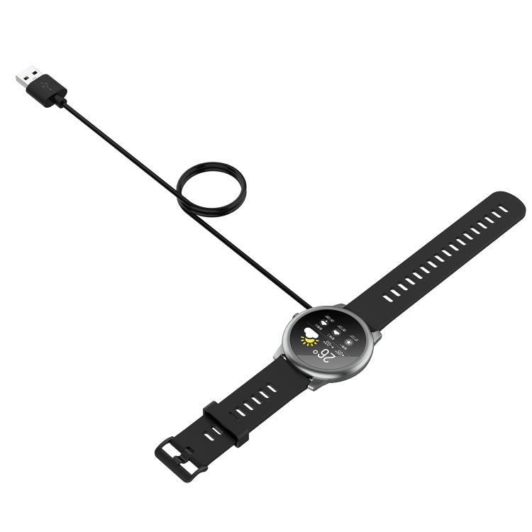 For OnePlus Nord Watch Smart Watch Magnetic Charging Cable, Length:1m(Black) - Charger by PMC TechLife | Online Shopping South Africa | PMC TechLife | Buy Now Pay Later Mobicred