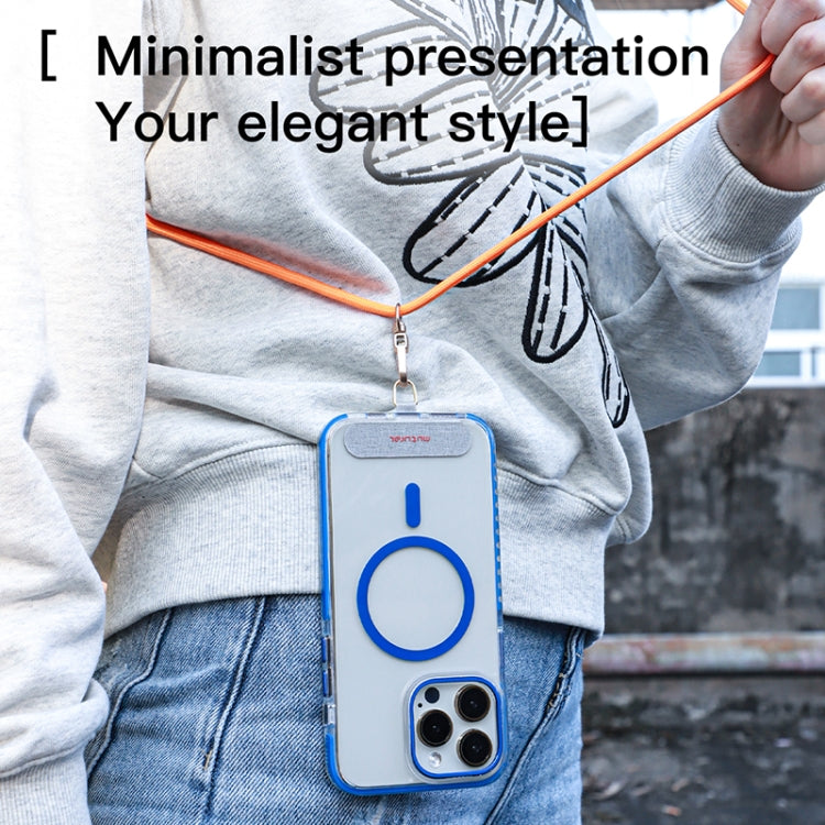 mutural Universal Mobile Phone Solid Color Lanyard(Green) - Lanyards & Wrist Straps by Mutural | Online Shopping South Africa | PMc TechLife | Buy Now Pay Later Mobicred
